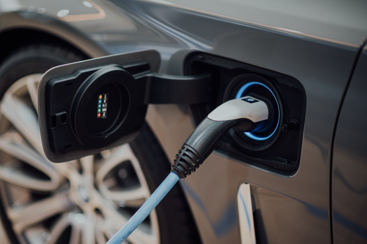 Borne de recharge électrique installée à domicile